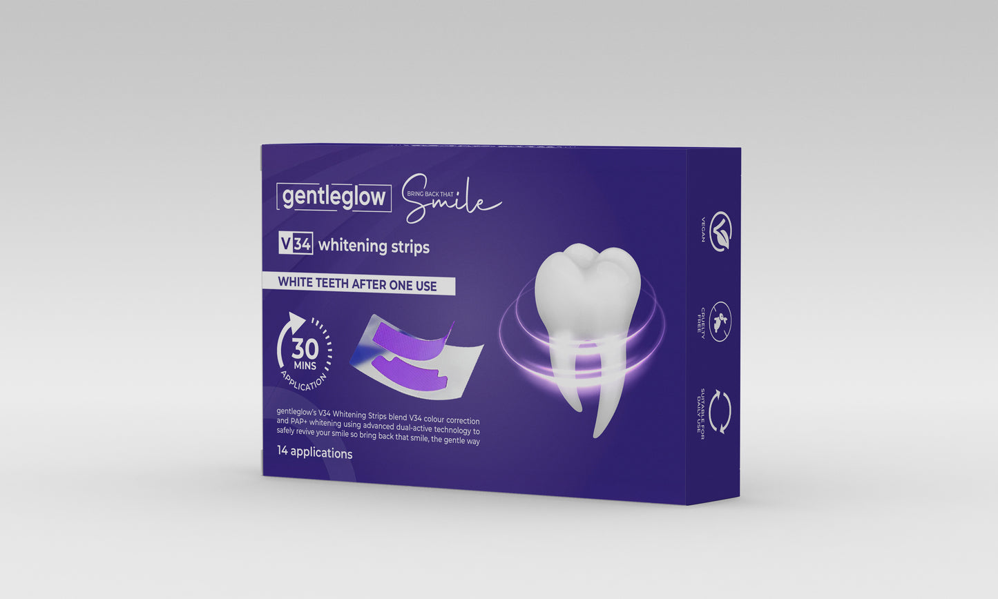 V34 Whitening Strips