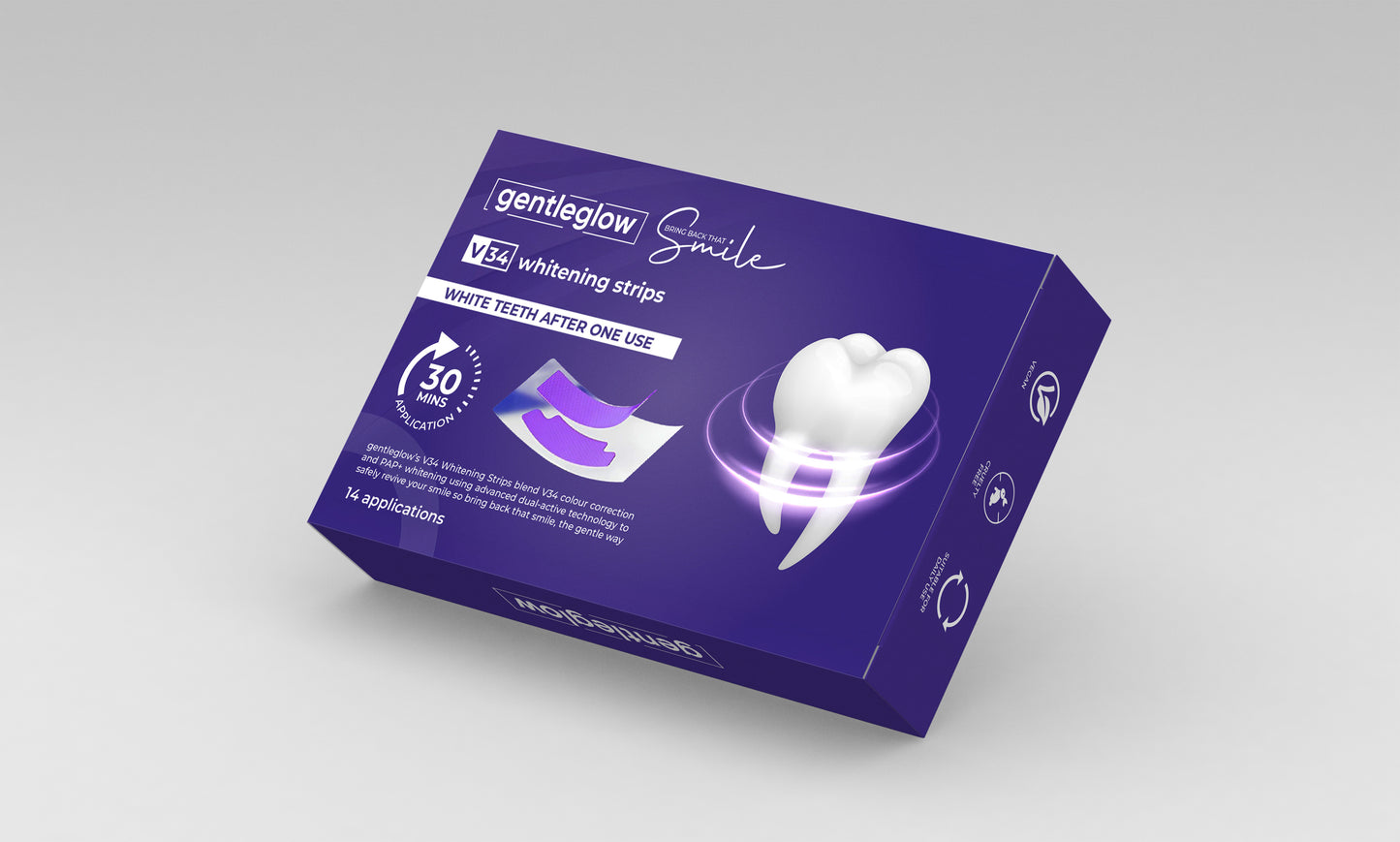 V34 Whitening Strips