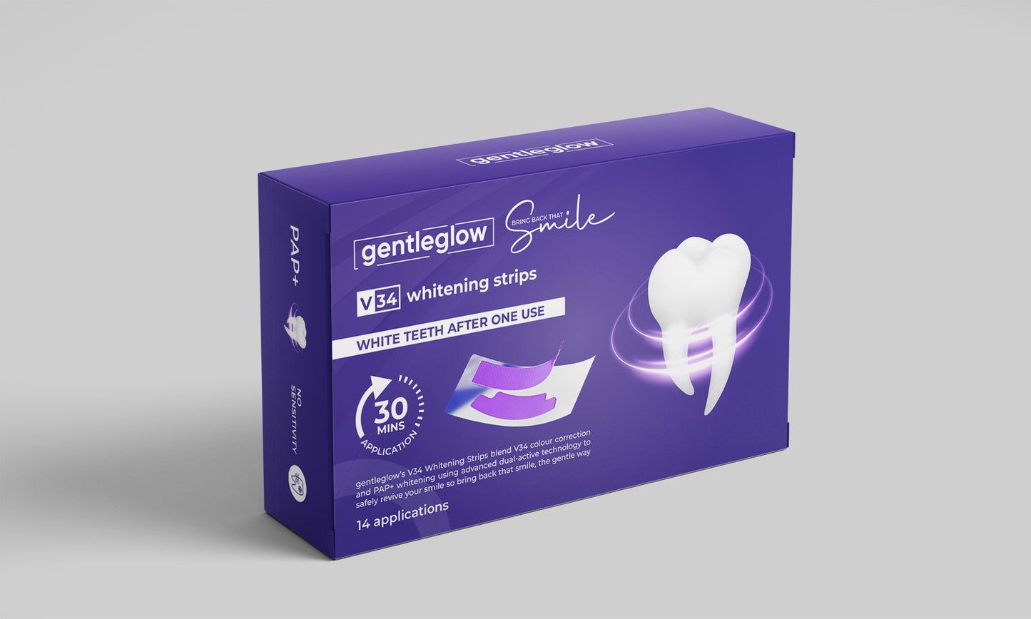 V34 Whitening Strips